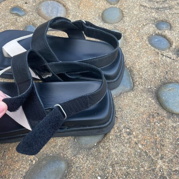 Alohas Decade leather sandals - Picture 4 of 7